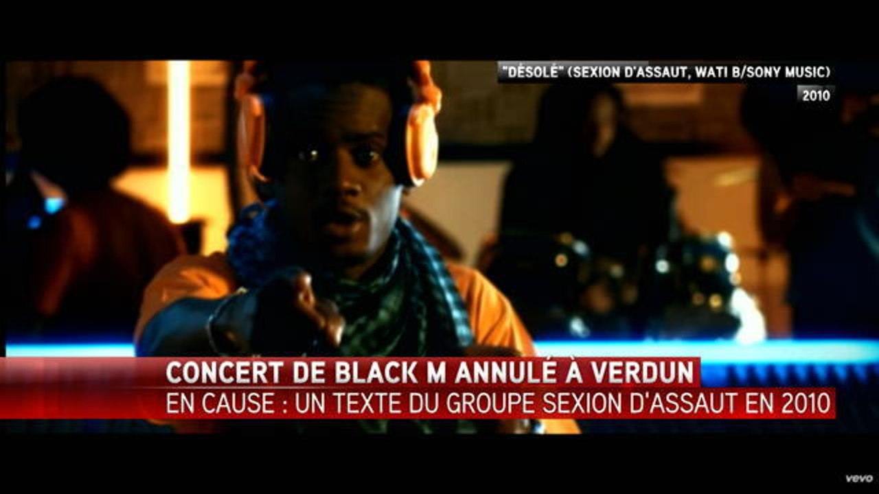 La mairie de Verdun annule le concert de Black M suite à la polémique - Le 13/05/2016 à 14h00