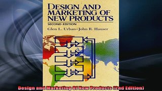READ book  Design and Marketing Of New Products 2nd Edition Full Free