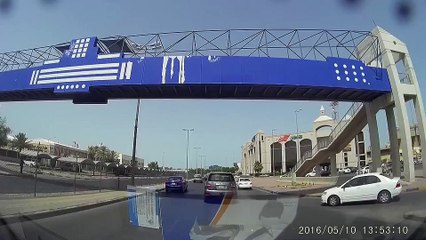 The Scary Moment An Out-Of-Control Driver T-Bones A Car At Top Speed