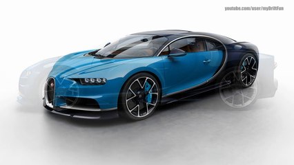 2016 Bugatti Chiron Possible Colors