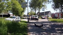 Automobilsten komen met de schrik vrij bij ongeval Amkemaheerd in de Stad - RTV Noord