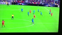 Arturo Vidal Long Distance Goal FIFA 16.
