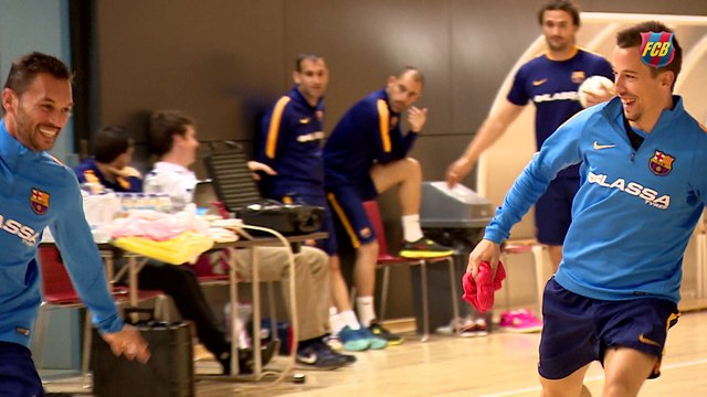 FCB Futbol Sala: Marc Carmona previa Santa Coloma-FCB Lassa [ESP]