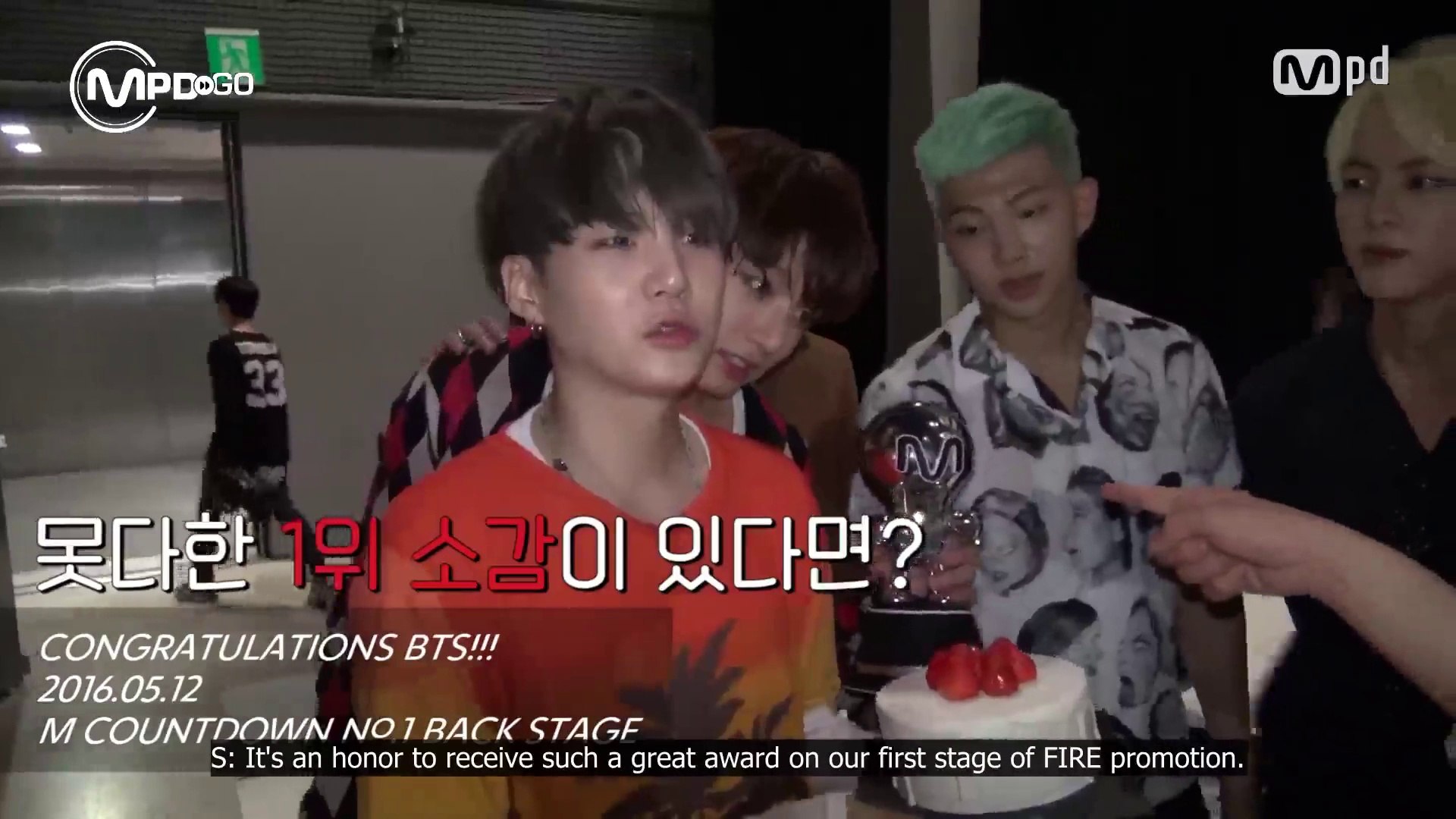 Eng No 1 Bts Congratulations Bts 1st Win Video Dailymotion