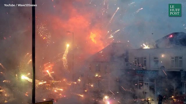 Voilà ce qui se passe quand une entreprise de feux d'artifice explose