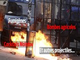 Loi Travail : cocktails Molotov et heurts en marge de la manif à Paris