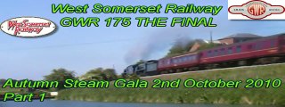 West Somerset Railway GWR 175 THE FINAL Autumn steam gala Part 1