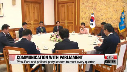 President Park, parliament rev up communication