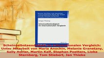 PDF  Scheinselbstaendigkeit im internationalen Vergleich Unter Mitarbeit von Maria Anochin Free Books