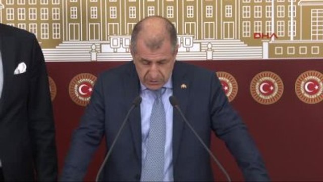 Ümit Özdağ, TBMM'de Basın Toplantısı Düzenledi