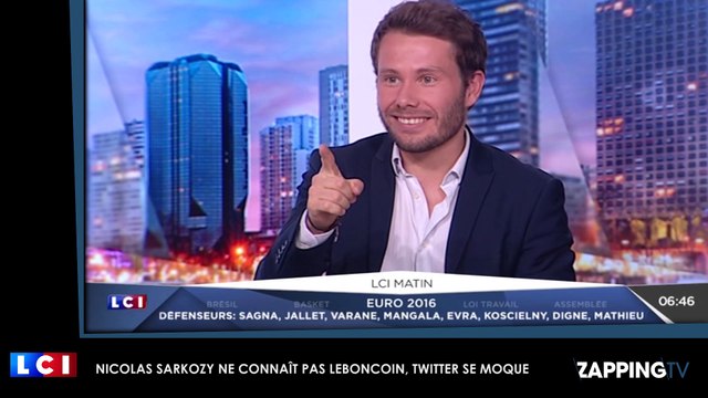 Nicolas Sarkozy ne connaît pas Le Bon Coin, Twitter se moque (Vidéo)