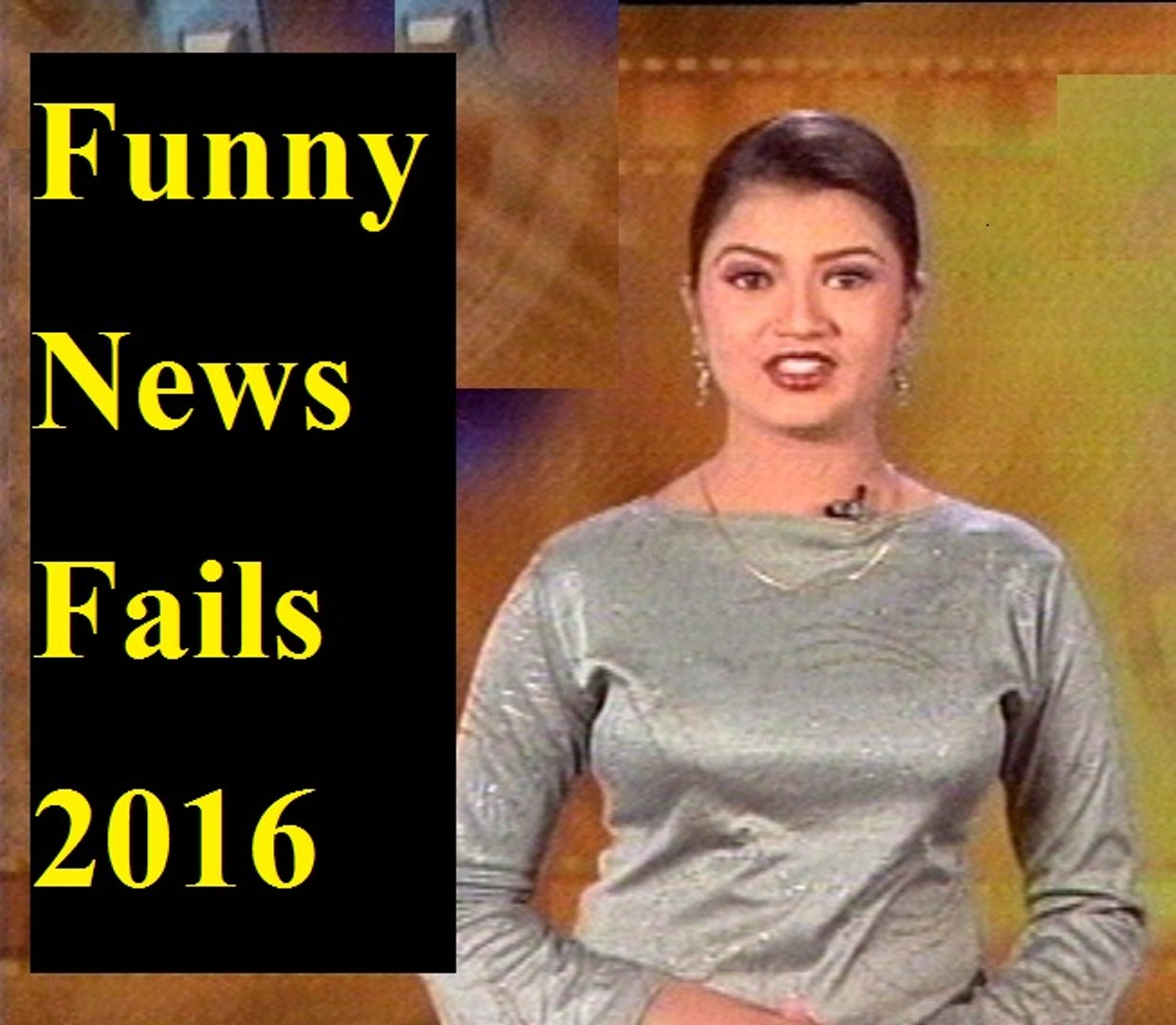⁣Funny news fails funny news reporter on ATN Bangla