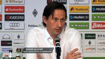 Roger Schmidt gratuliert Gladbach - 'So rum lieber' Borussia Mönchengladbach - Bayer Leverkusen 2 - 1