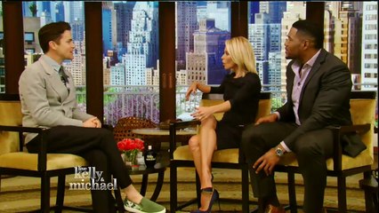 Matt Bomer interview ("The Nice Guys") Live! With Kelly and Michael 5/13/16 (May 13, 2016)