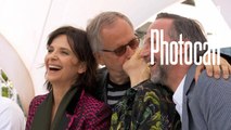Fabrice Luchini, Juliette Binoche (Ma Loute) - Photocall Officiel - Cannes 2016 CANAL+