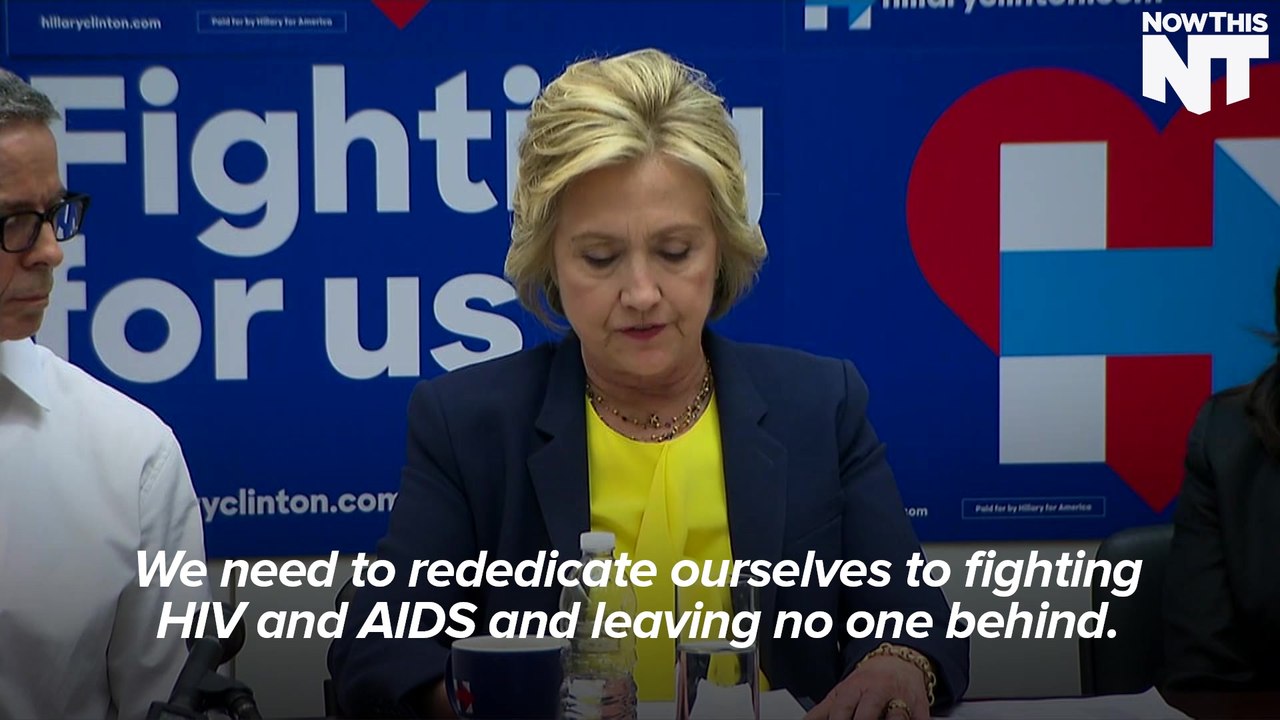 Clinton Meets with HIV/AIDS Advocates After Sanders Cancels Meeting with Groups