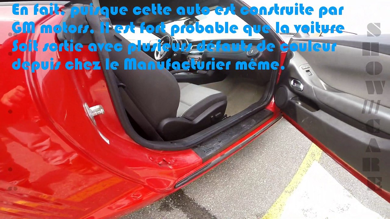 Achat d'une Chevrolet Camaro 2012 Convertible