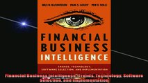 EBOOK ONLINE  Financial Business Intelligence Trends Technology Software Selection and Implementation READ ONLINE