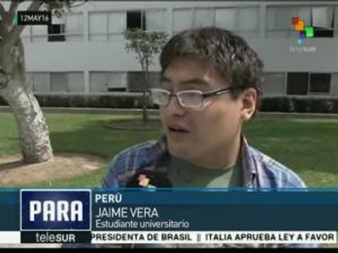Perú: cuestionan intereses partidistas de la derecha brasileña