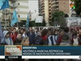 Argentina: marchan para exigir paritarias docentes