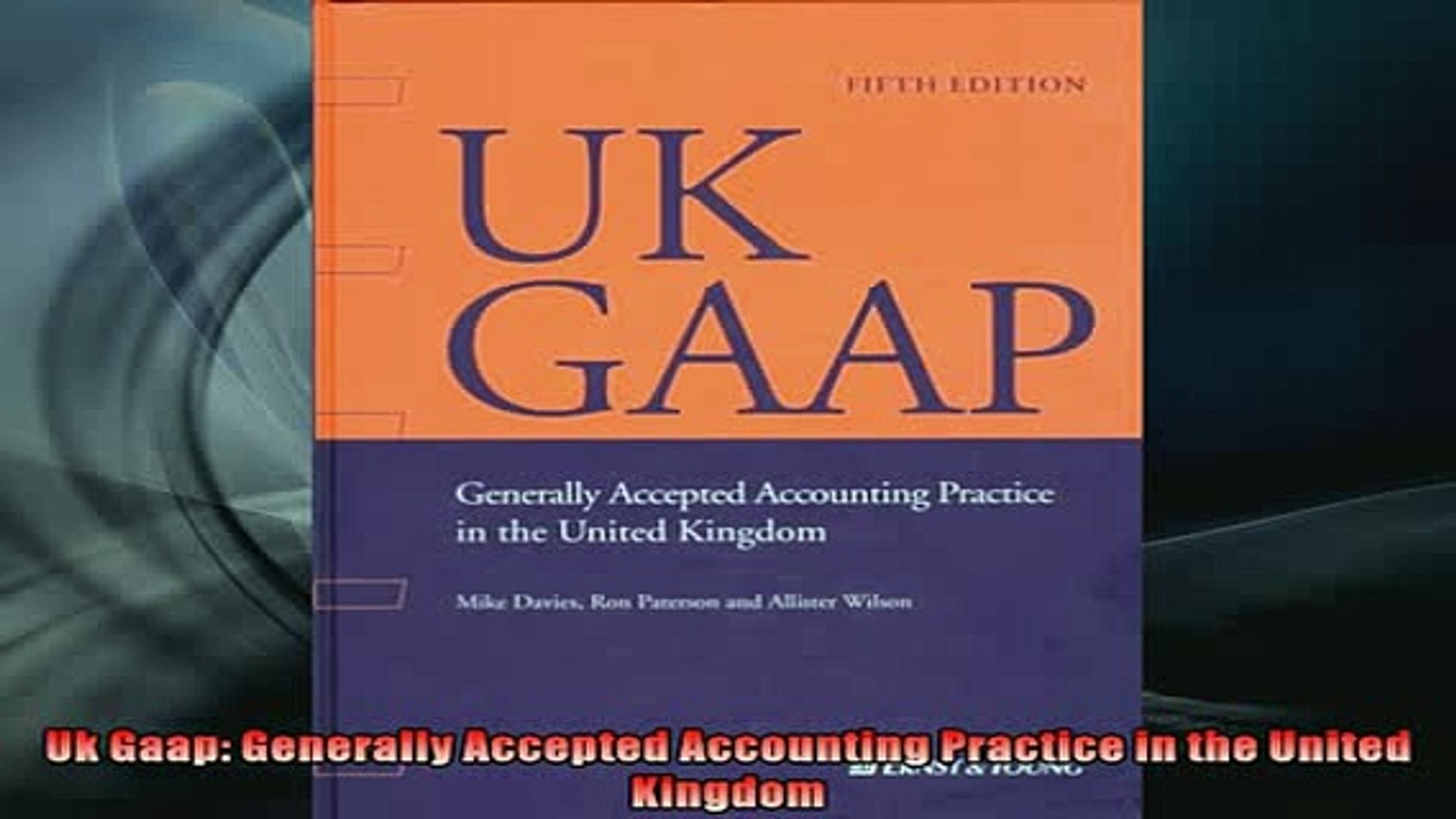 General accepted accounting principles pdf