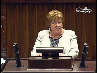 Poseł Ewa Malik - Wystąpienie z dnia 12 maja 2016 roku.