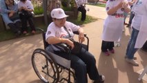 Antalya Engelli Bireyler Expo 2016'da Resim Boyadı