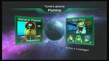 Star Fox Zero, historia 9, fichina, tundra Glaciar