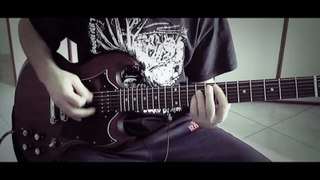 ☠ ADOLESCENTS - AMOEBA (GUITAR COVER WITH SOLO) HD