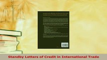 Download  Standby Letters of Credit in International Trade  Read Online