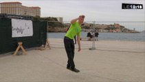 Marseille : ils vont traverser le Vieux-Port sur une corde