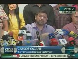 Carlos Ocariz pide que el CNE publique los puntos de validación de firmas