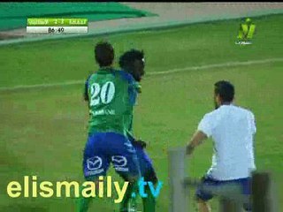 الهدف الثالث مصر المقاصة فى الاسماعيليى