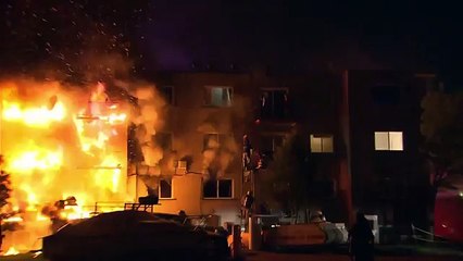 Major overnight Longueuil apartment fire