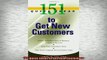 READ book  151 Quick Ideas to Get New Customers Free Online