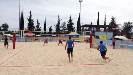 7 POL vs RK 1-2 Fijalek/Prudel (21-16, 17-21, 13-15)