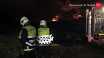 Incêndio em lixão na Espanha gera nuvem tóxica