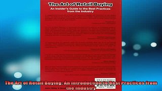 READ book  The Art of Retail Buying An Introduction to Best Practices from the Industry Full Free