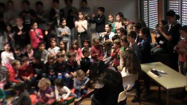 Ecole en choeur - académie de Montpellier - école Tour Magne - Nîmes