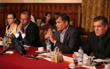 Se desarrolla Gabinete ampliado en Carondelet