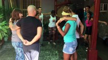 Cours de salsa du matin niveau avancé stage DANSACUBA decembre 2015