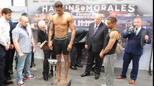 HEATED!! CRAIG KENNEDY v JOEL TAMBWE DJEKO - OFFICIAL WEIGH IN & HEAD TO HEAD _ HASKINS v MORALES