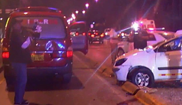 Dos mujeres resultaron heridas luego de un accidente de tránsito