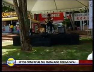 Hora do almoço com música no SCS