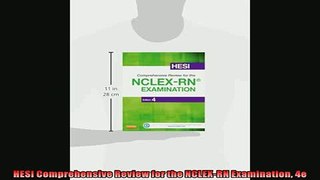 Free PDF Downlaod  HESI Comprehensive Review for the NCLEXRN Examination 4e  DOWNLOAD ONLINE