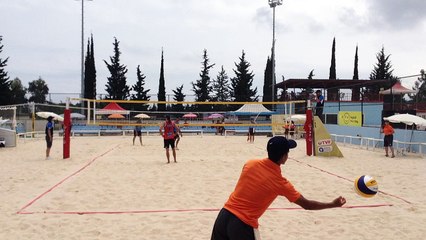 5 POL vs RK 1-2 Fijalek/Prudel (21-16, 17-21, 13-15)
