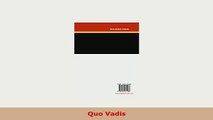PDF  Quo Vadis Read Full Ebook
