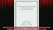 READ book  Science and Technology of Terrorism and Counterterrorism Public Administration and Public Online Free