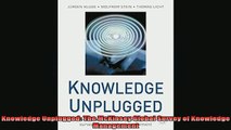 READ book  Knowledge Unplugged The McKinsey Global Survey of Knowledge Management Full Free