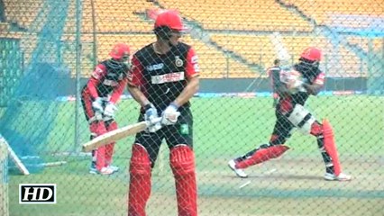 IPL9 GL vs RCB RCB Players Preparing For Must Win Game